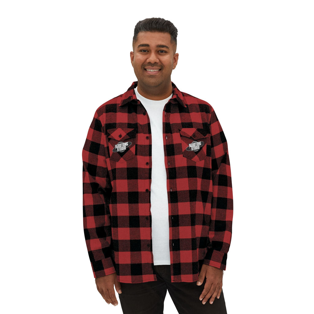 ENJOY LIFE UNISEX FLANNEL SHIRT Printify