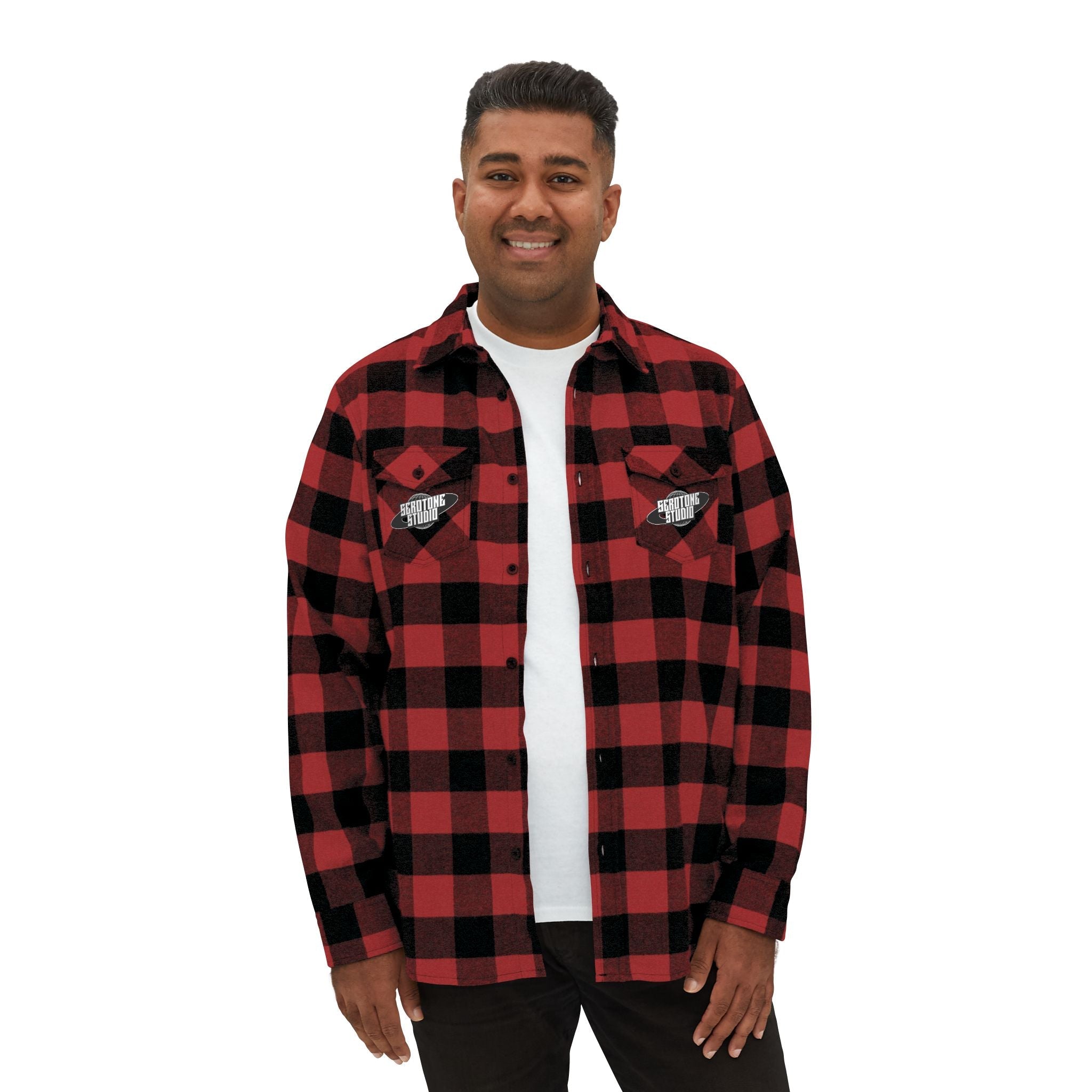 ENJOY LIFE UNISEX FLANNEL SHIRT Printify