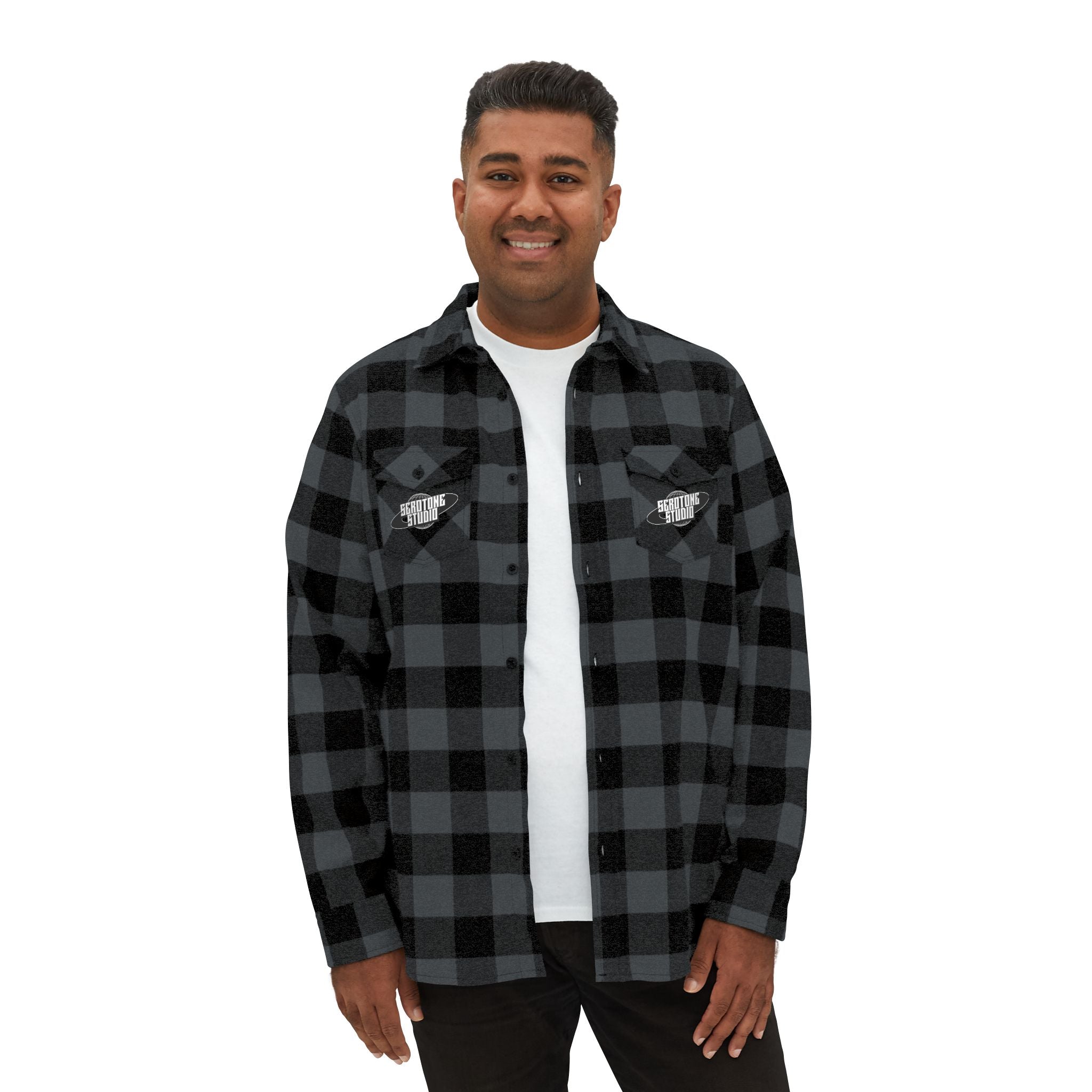 ENJOY LIFE UNISEX FLANNEL SHIRT Printify