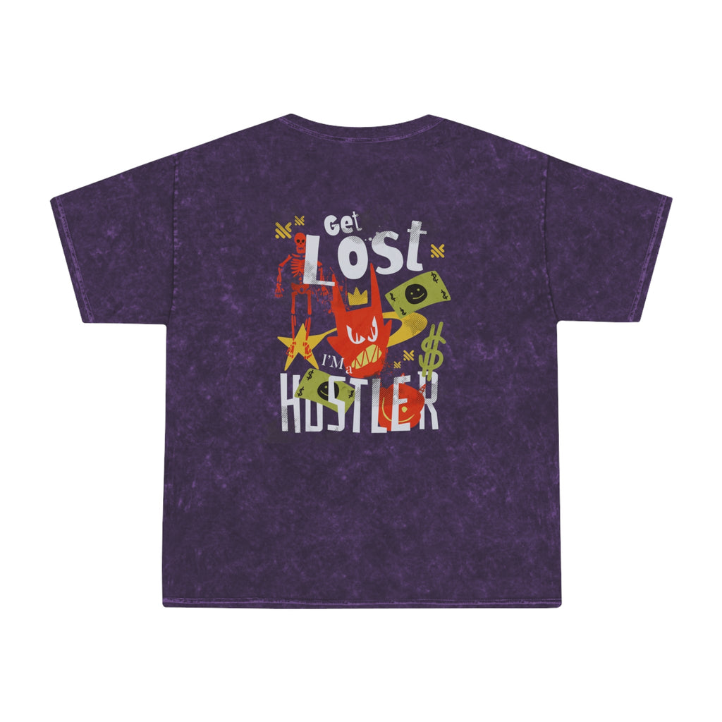 HUSTLER WASHED TEE Printify