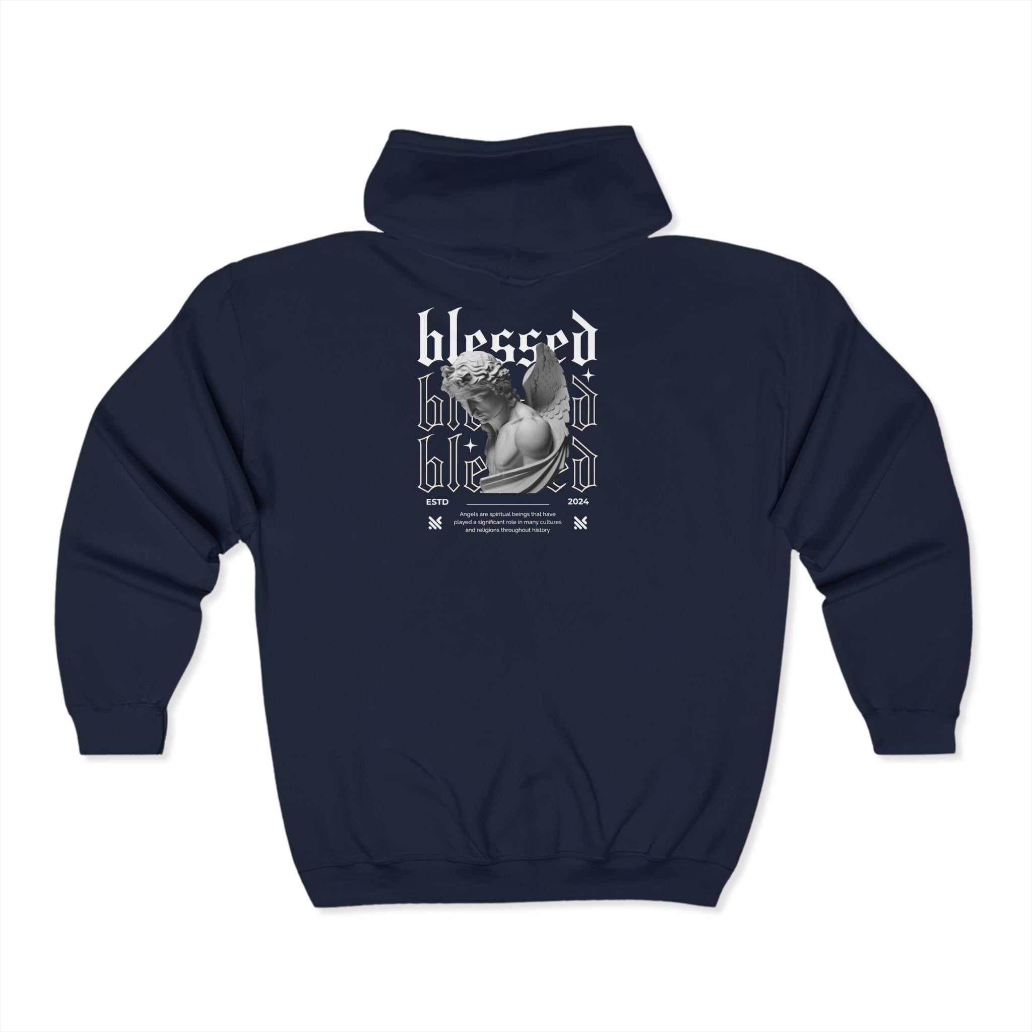 UNISEX BLESSED ZIPUP Printify