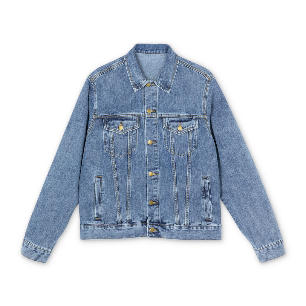 MEN'S 'BE YOURSELF' DENIM JACKET Printify