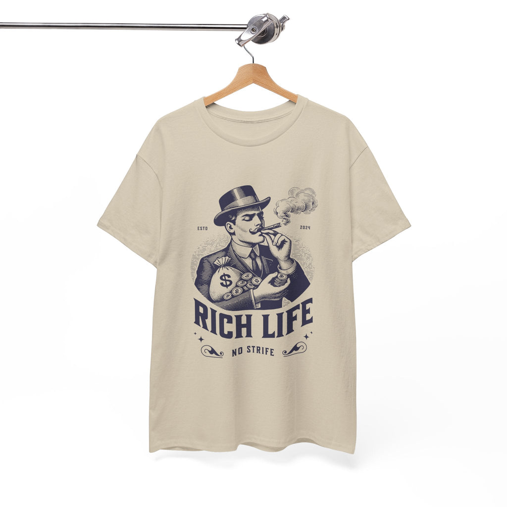 RICH LIFE QR CODE TEE Printify