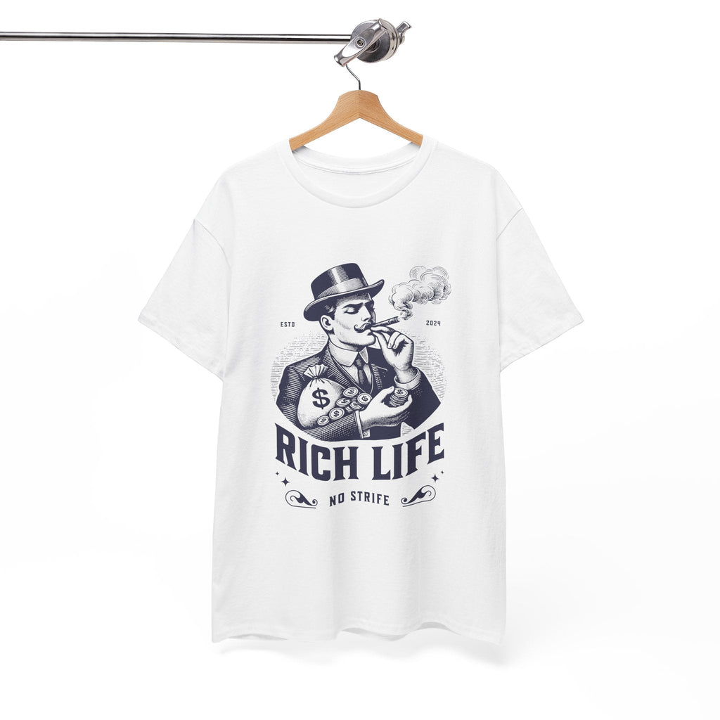 RICH LIFE QR CODE TEE Printify