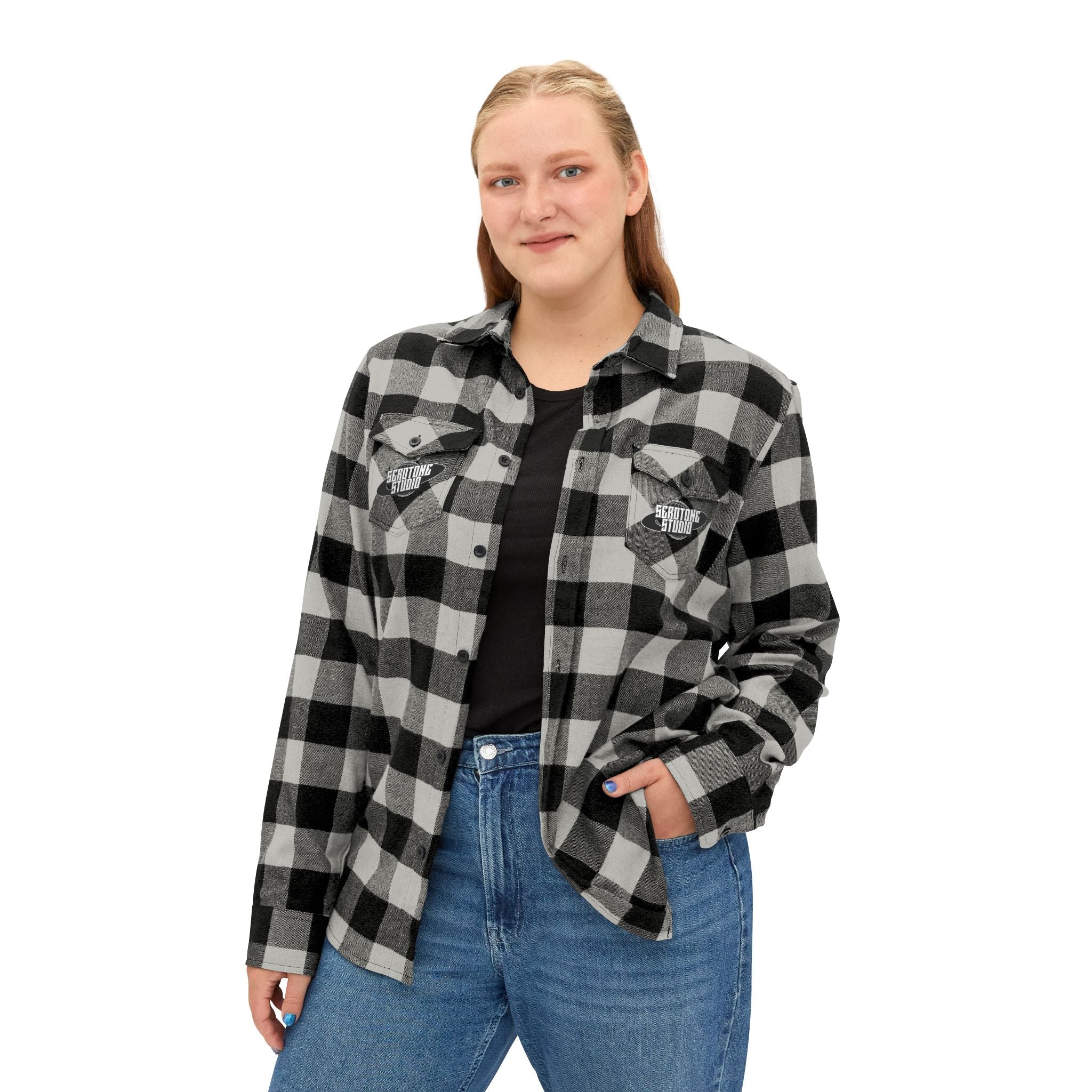 ENJOY LIFE UNISEX FLANNEL SHIRT Printify