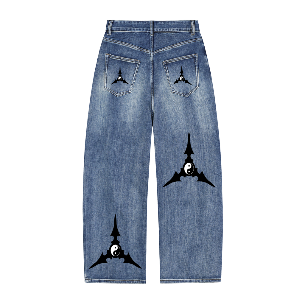 Sun Fade Heavyweight Denim Jeans ODMPOD