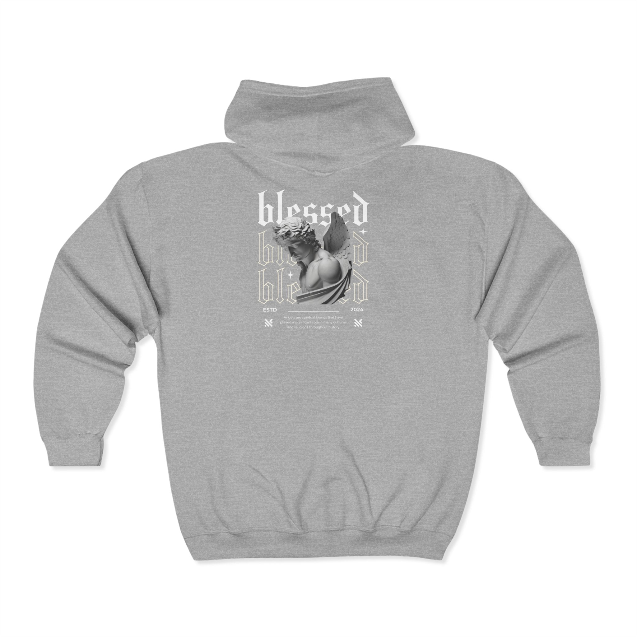 UNISEX BLESSED ZIPUP Printify