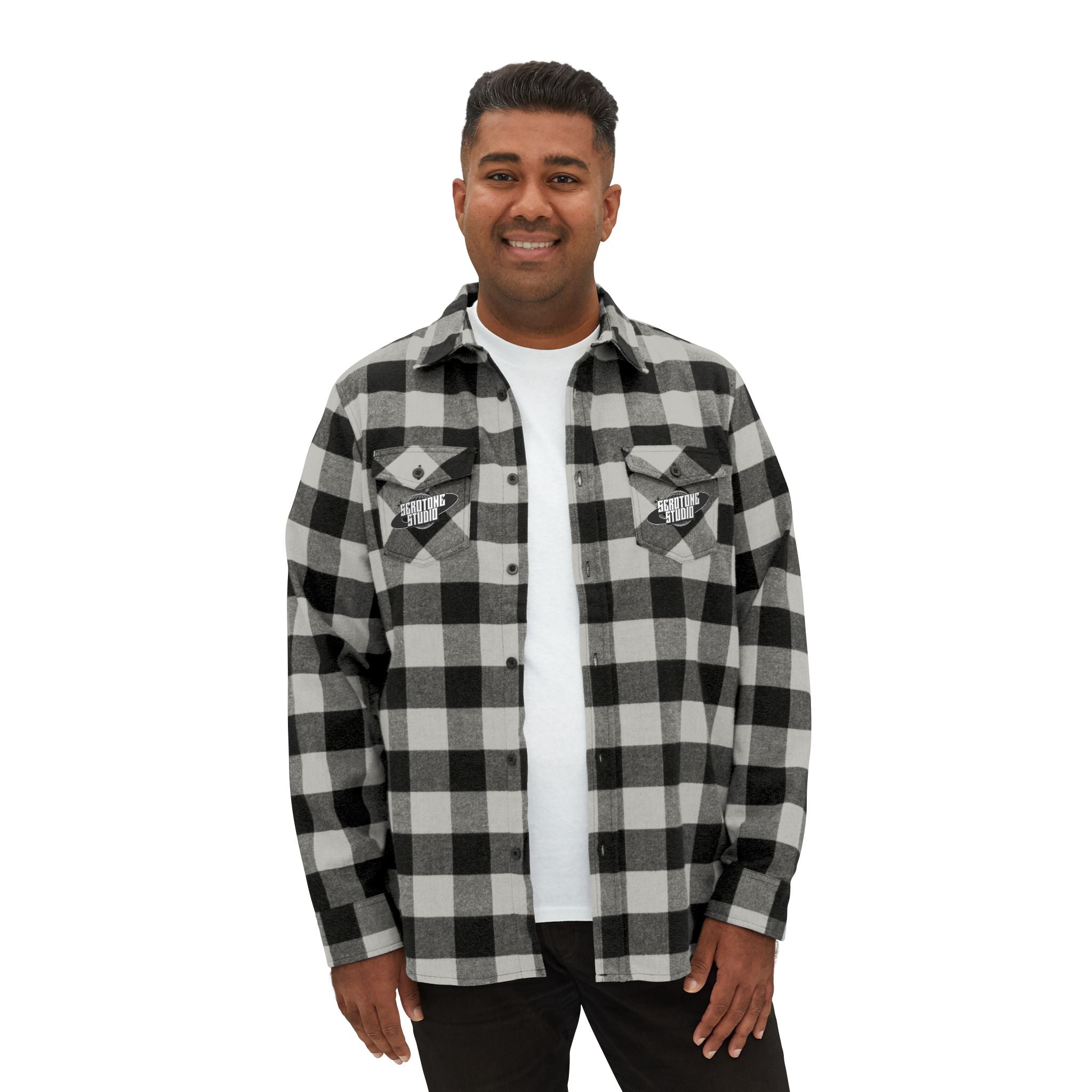 ENJOY LIFE UNISEX FLANNEL SHIRT Printify