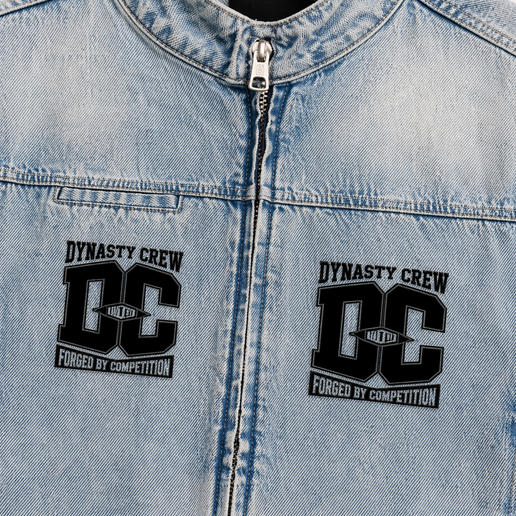 Vintage Wash Zip Denim Jacket ODMPOD