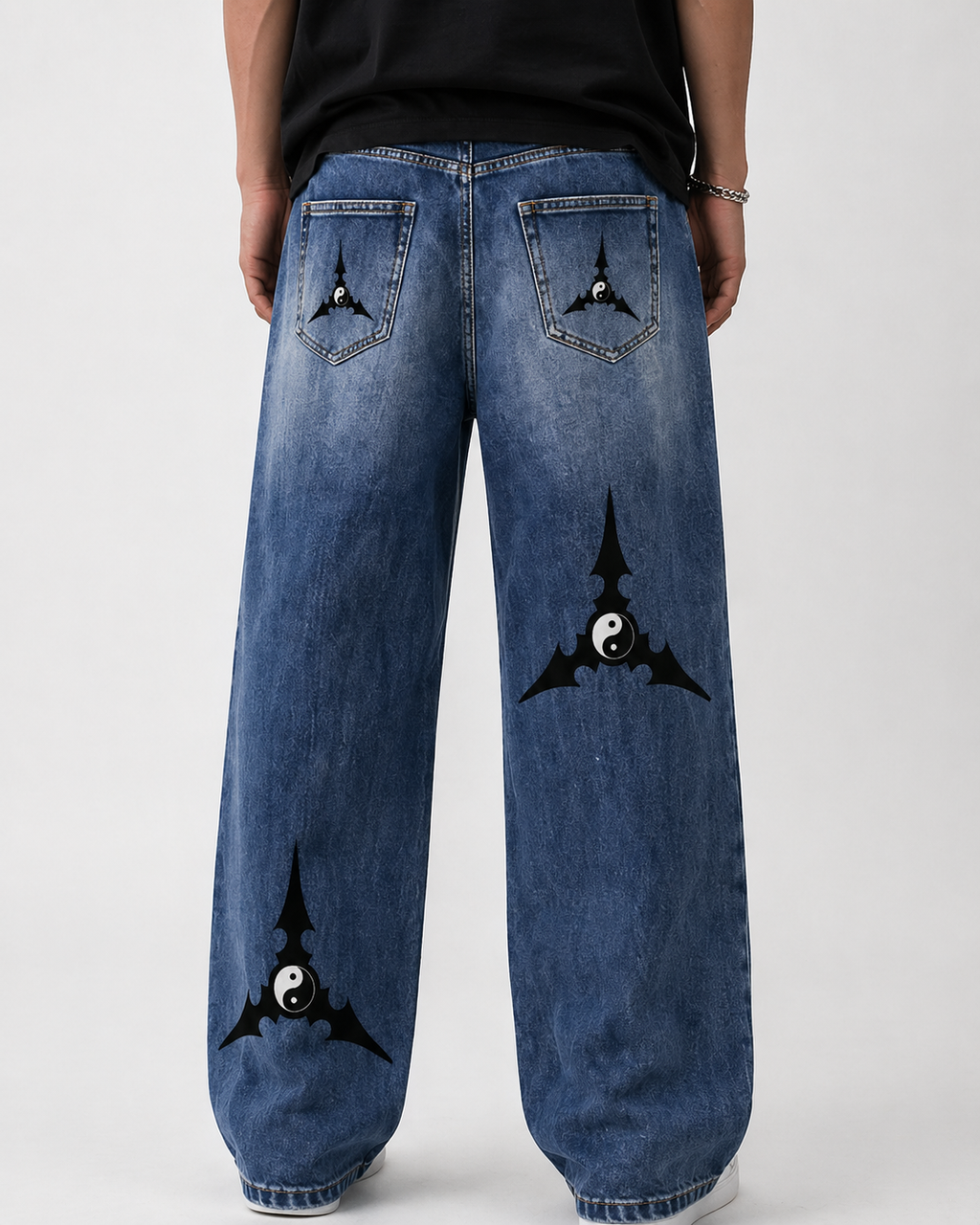 Sun Fade Heavyweight Denim Jeans ODMPOD