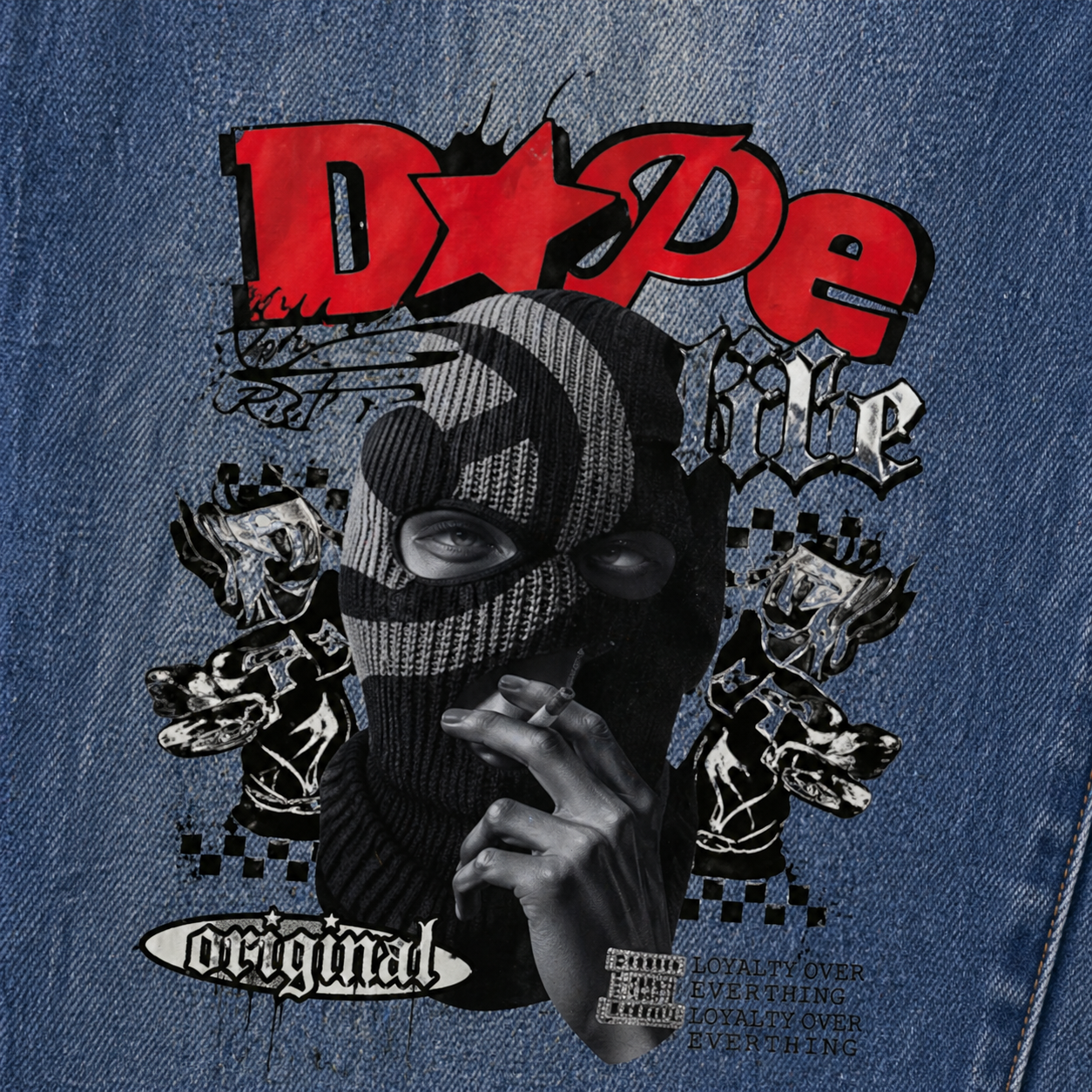 Sun Fade Heavyweight Denim Jeans ODMPOD