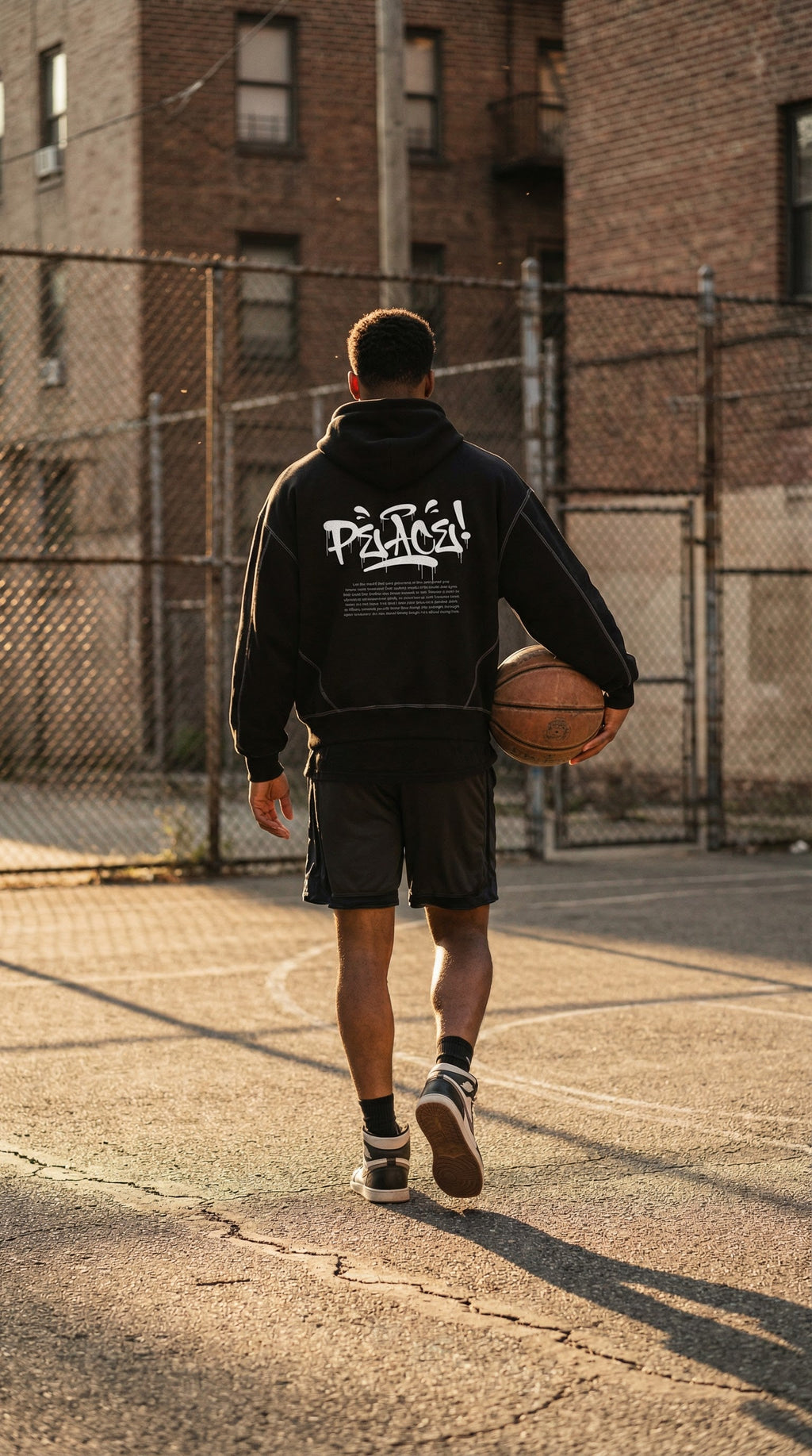 Contrast-Stitched Boxy Fleece Zip Hoodie ODMPOD