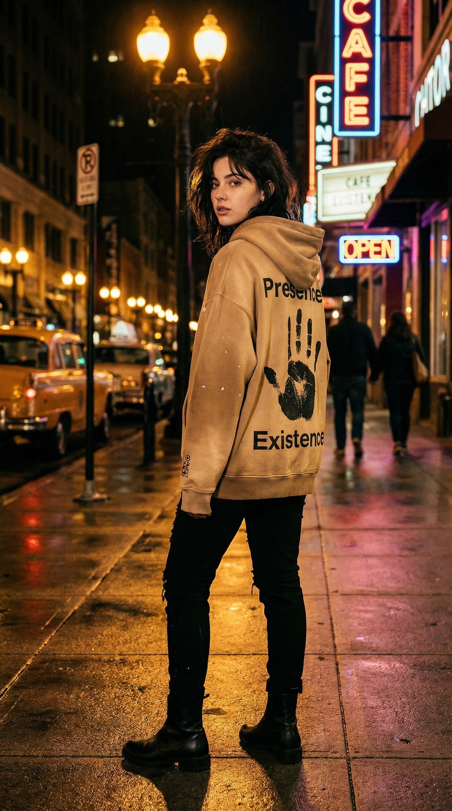 Vintage Washed Frayed Fleece Hoodie ODMPOD