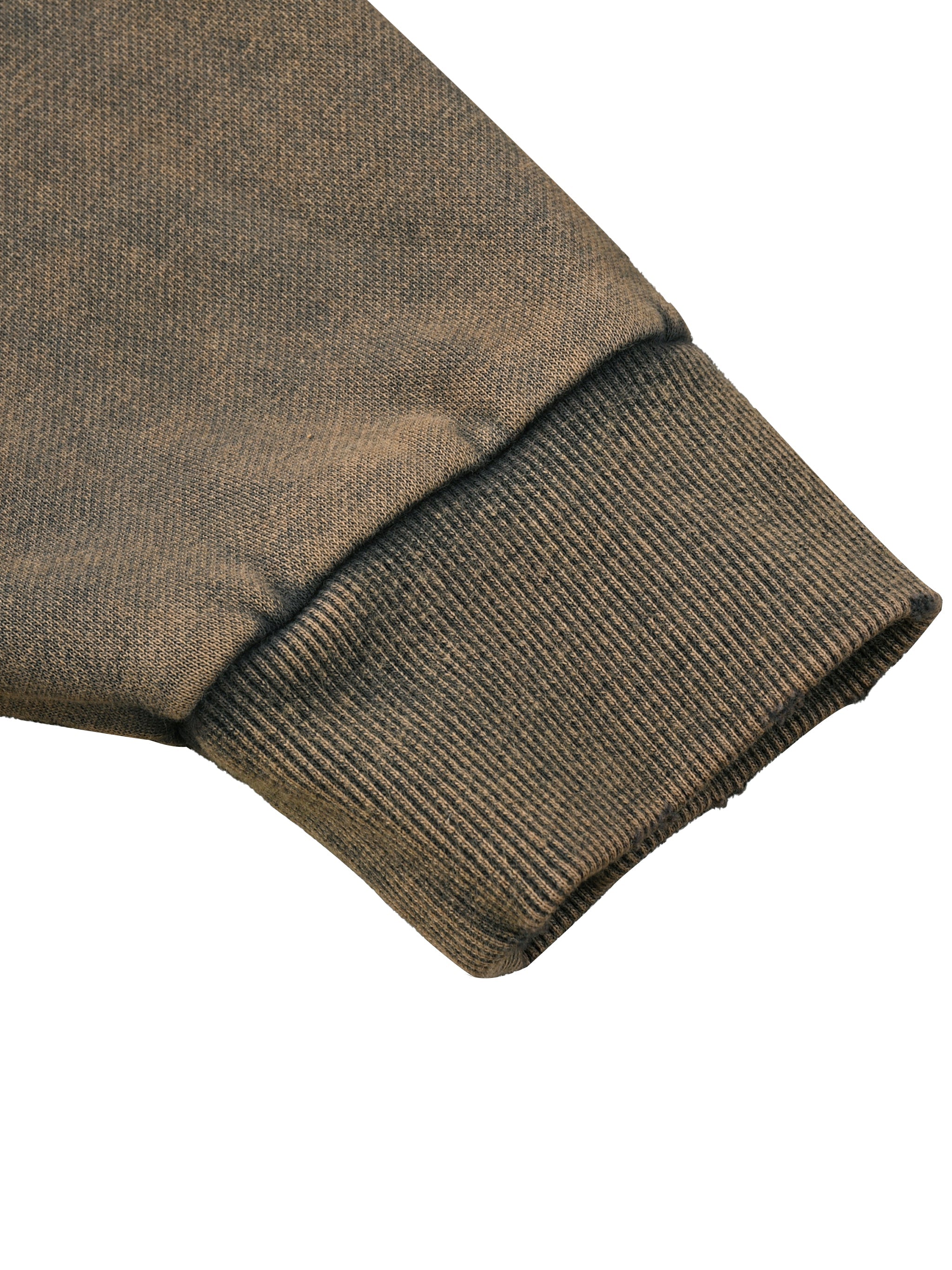 Vintage Washed Frayed-Hem Hoodie ODMPOD