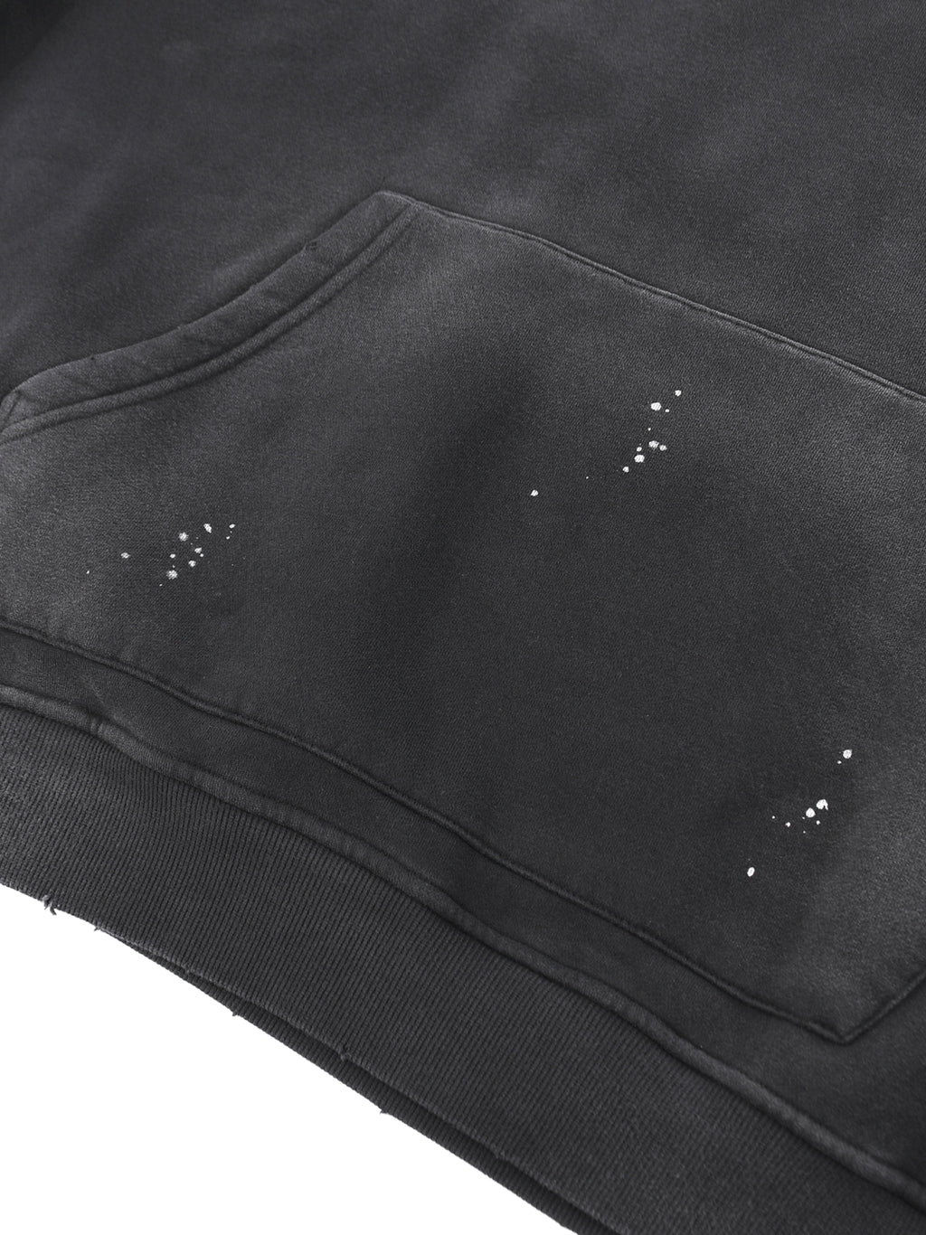 Vintage Washed Frayed Fleece Hoodie ODMPOD