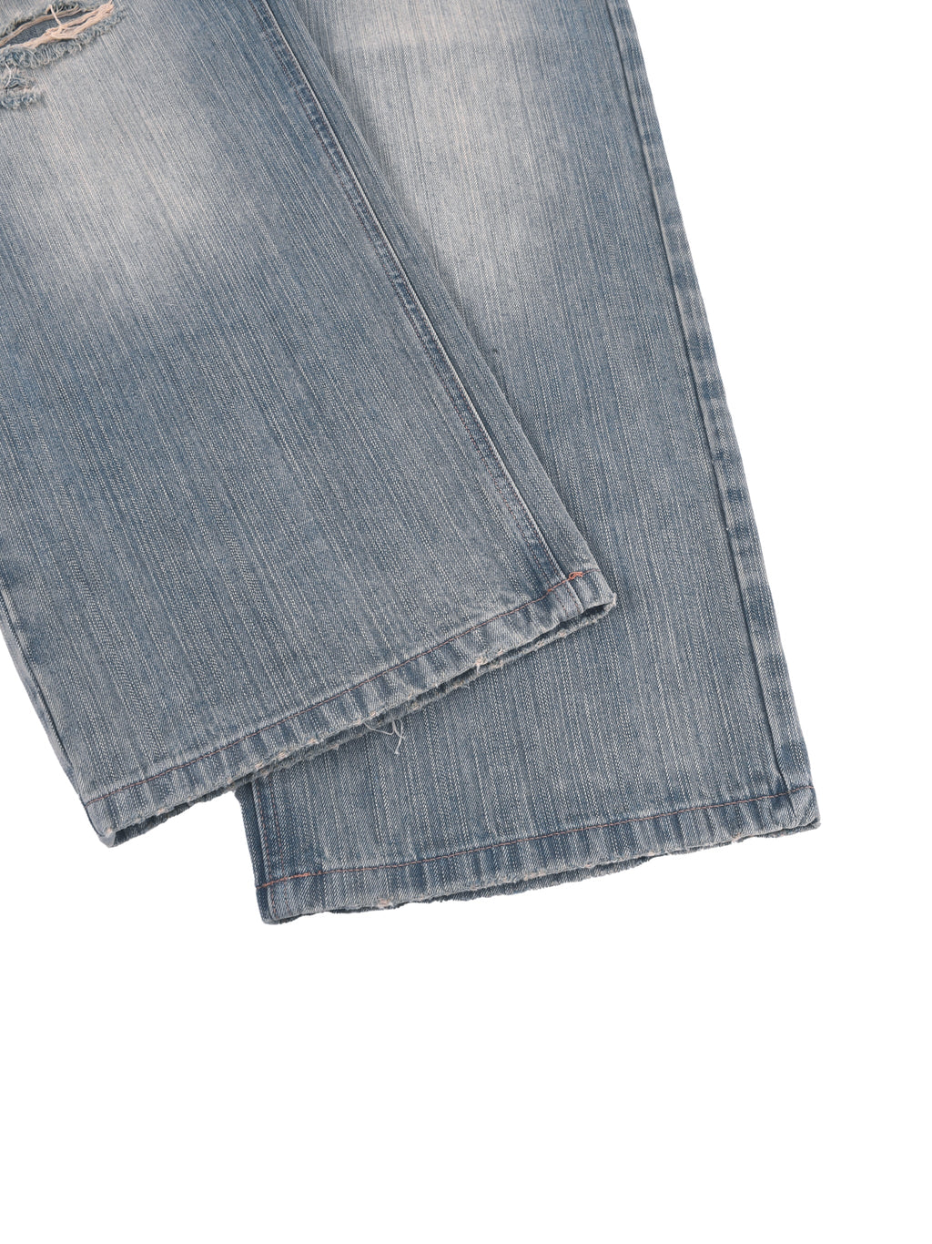 Vintage Wash Distressed Denim Jeans ODMPOD